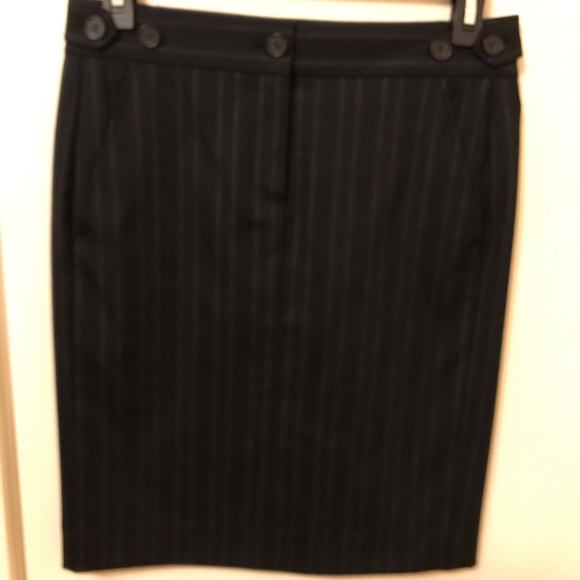 Theory Dark Coloured Wool Dress Skirt - Picture 1 of 1